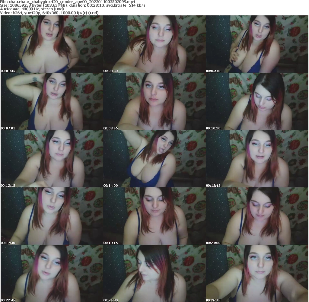 Download or Stream file xbabygirlx420 on 2023-01-10