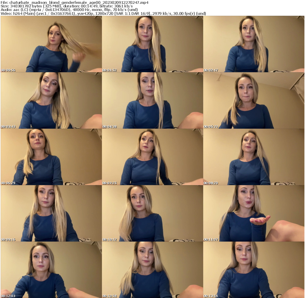 Download or Stream file madison_blond on 2023-02-09