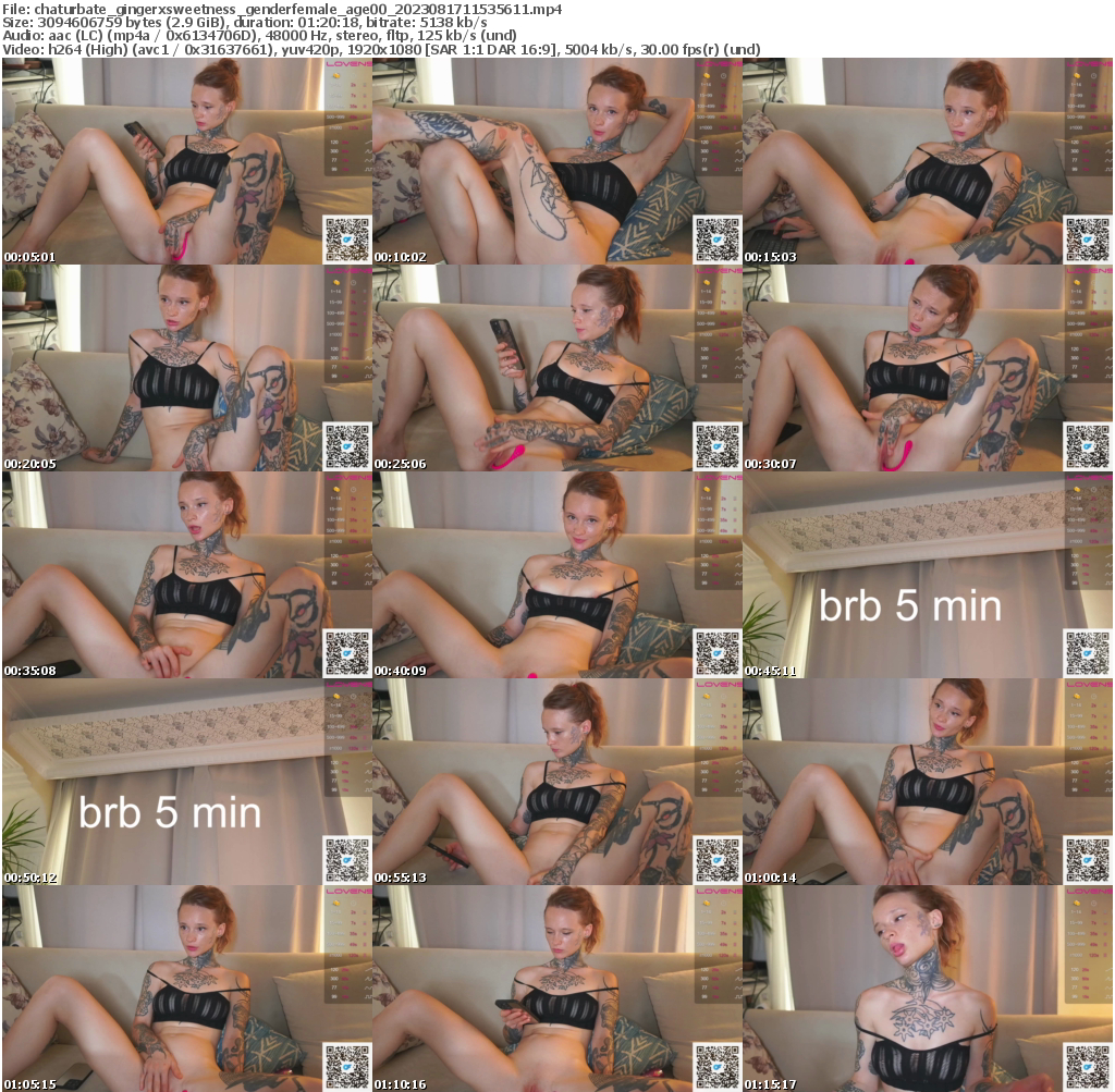 Download or Stream file gingerxsweetness on 2023-08-17